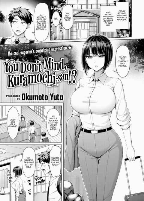 You Don’t Mind, Kuramochi-san!?